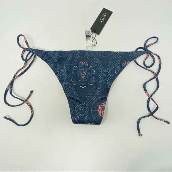 TAVIK Jax Tokota Floral String Bikini Bottom Small - Picture 8 of 13